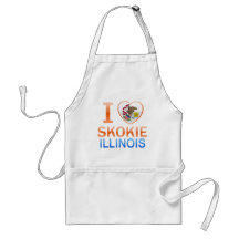 I Love Skokie, IL Aprons