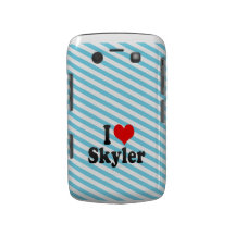 I love Skyler Blackberry Bold Case