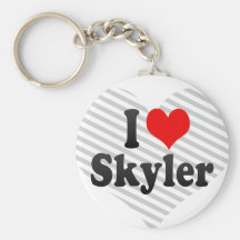 I love Skyler Key Chain