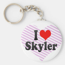 I love Skyler Key Chain