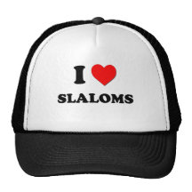 I love Slaloms Trucker Hats