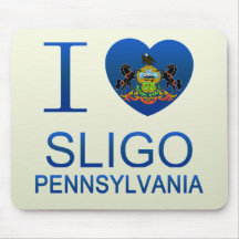 I Love Sligo, PA Mousepads