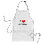 I Love Slivers Aprons