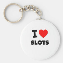 I love Slots Keychain