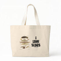 I Love Slugs (Naturalist / Nature) Canvas Bag