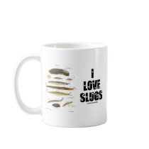 I Love Slugs (Naturalist / Nature) Coffee Mugs