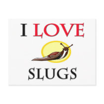 I Love Slugs Post Cards