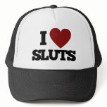 I love sluts mesh hats
