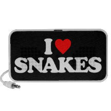 I LOVE SNAKES TRAVELLING SPEAKER