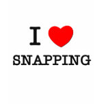 I Love Snapping t-shirts