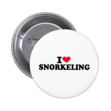 I love Snorkelling Pin