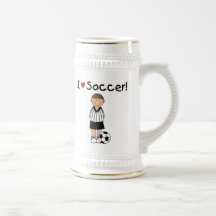I Love Soccer T-shirts and Gifts Coffee Mugs