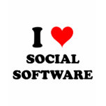 I Love Social Software t-shirts