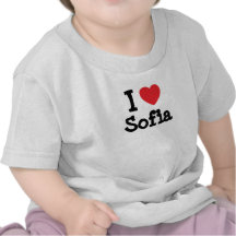 I love Sofia heart T-Shirt