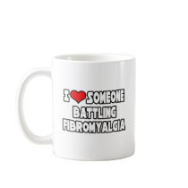 I Love Someone Battling Fibromyalgia Coffee Mug