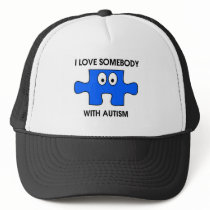 I love someone with autism trucker hats