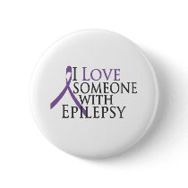 i love someone with epilepsy button