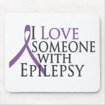 i love someone with epilepsy mouse pad