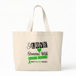 I Love Someone With Kidney Cancer Canvas Bag
