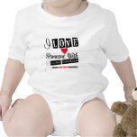 I Love Someone With Lung Cancer Baby Bodysuits