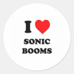 I love Sonic Booms Stickers
