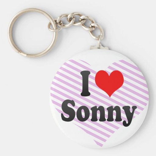 I love Sonny Keychains