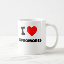 I love Sophomores Mugs