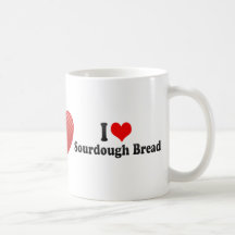 I Love Sourdough Bread Mugs