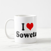 I Love Soweto, South Africa Coffee Mug
