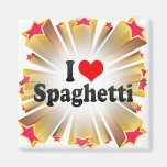 I Love Spaghetti Refrigerator Magnet