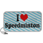 I love Speedminton iPod Speaker