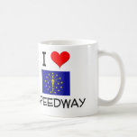 I Love SPEEDWAY Indiana Mugs