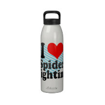 I love Spider Fighting Drinking Bottle