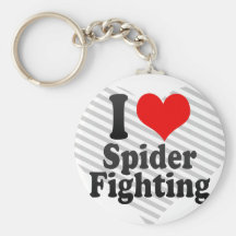 I love Spider Fighting Key Chain