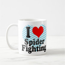 I love Spider Fighting Mugs