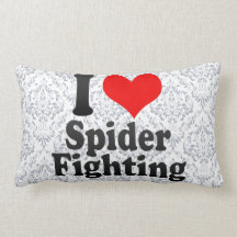I love Spider Fighting Pillows