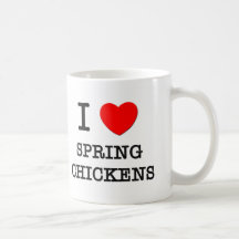 I Love Spring Chickens Mug