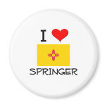 I Love Springer New Mexico Fridge Magnet