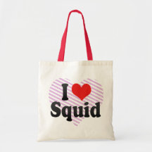I Love Squid Bag
