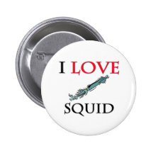 I Love Squid Pin