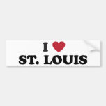 I Love St. Louis Missouri Bumper Sticker