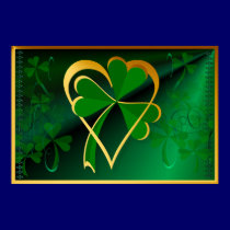 I Love St. Patrick's Poster posters