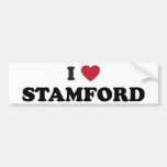 I Love Stamford Connecticut bumper stickers