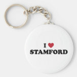 I Love Stamford Connecticut keychains