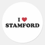 I Love Stamford Connecticut stickers