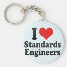 I Love Standards Engineers Key Chain