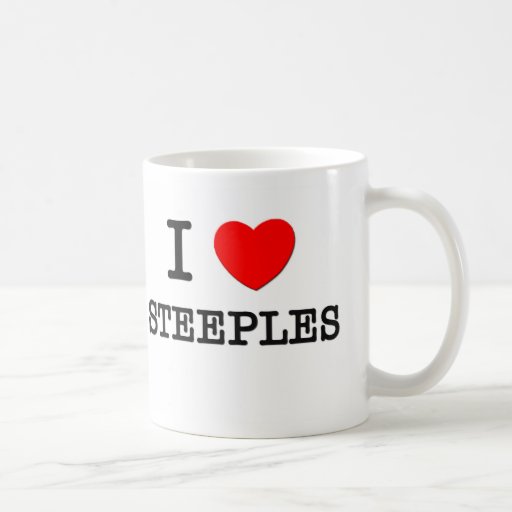 I Love Steeples Coffee Mug