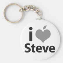 I love Steve Key Chain