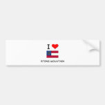I Love STONE MOUNTAIN Georgia Bumper Stickers