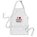 I Love Stoner Metal aprons